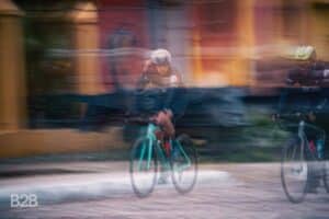 Cycling around Lake Chapala during Gran Fondo 236 km Mexico