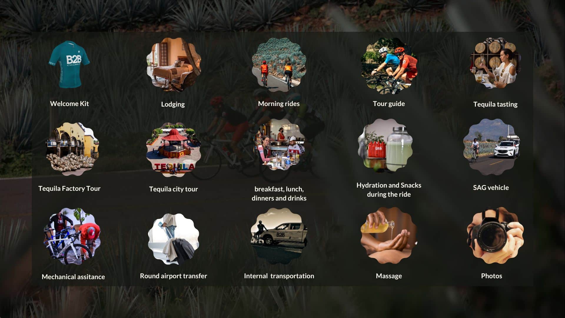 What is included Multi-day tours